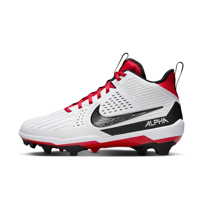Nike Alpha Menace Strong White University Red Dark Smoke Grey Black (II5139-102)