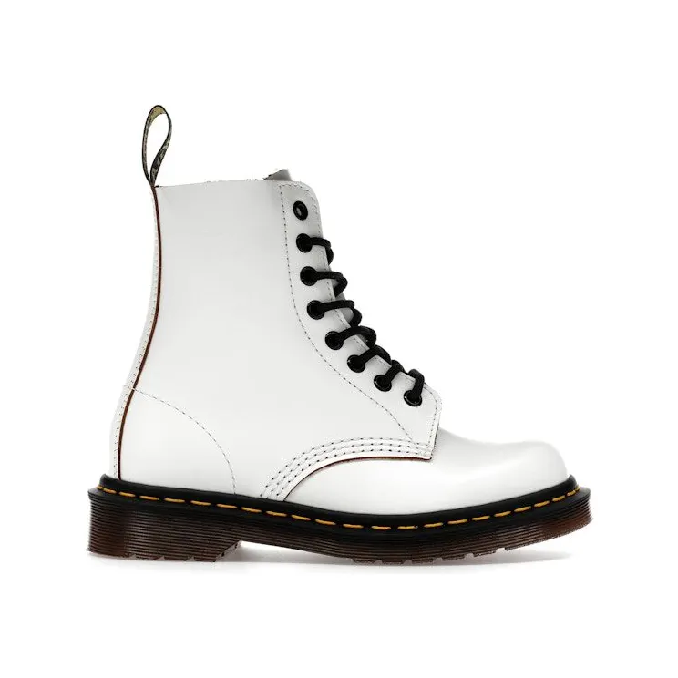 Dr. Martens 1460 Vintage Lace Up Boots White Quilon (27452100)