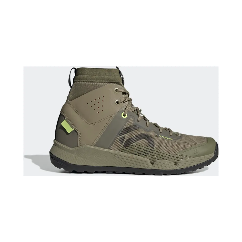 adidas Five Ten Trail Cross Mid Pro Mountainbiking-Schuh Orbit Green / Core Black / Pulse Lime (GY5121)