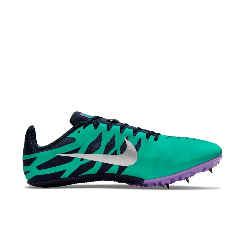 Nike Zoom Rival S 9 Track and field sprinting spikes Blue (907564-406)
