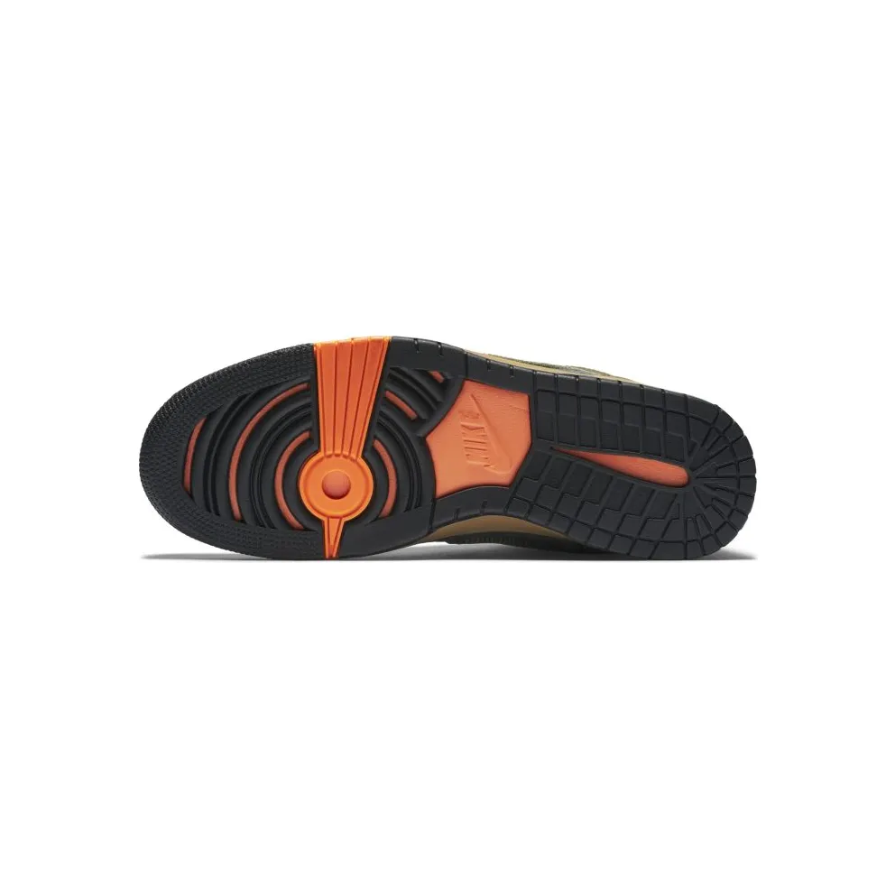 Nike Dunk CMFT Swoosh Social Club Olive Medium Olive/Gum Light Brown-Total Orange-Black (705433-200)