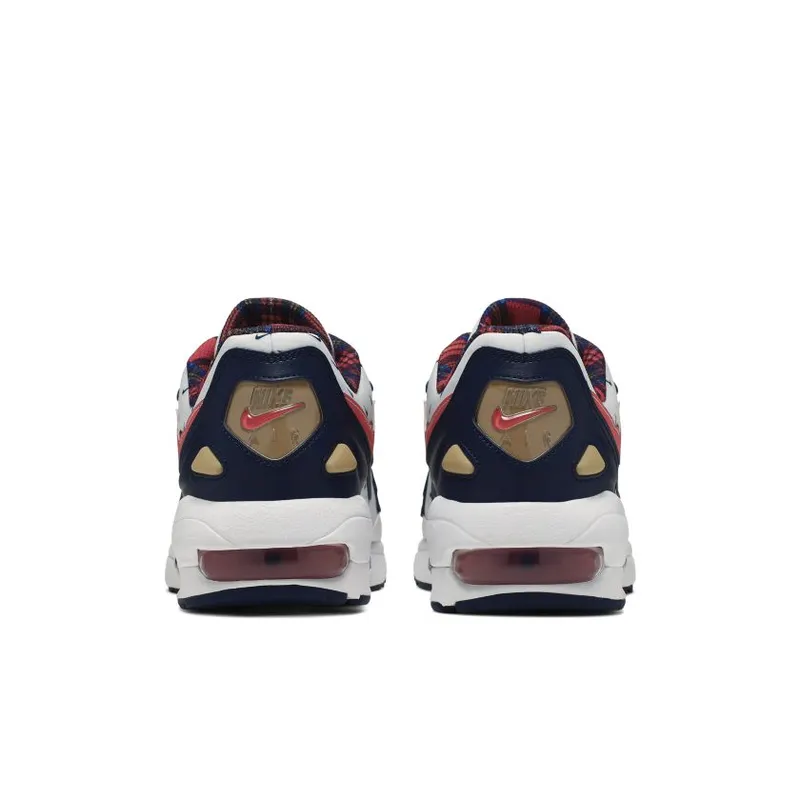Nike Air Max2 Light USA (2019) White/University Red-Metallic Gold-Midnight Navy (CK0848-100)