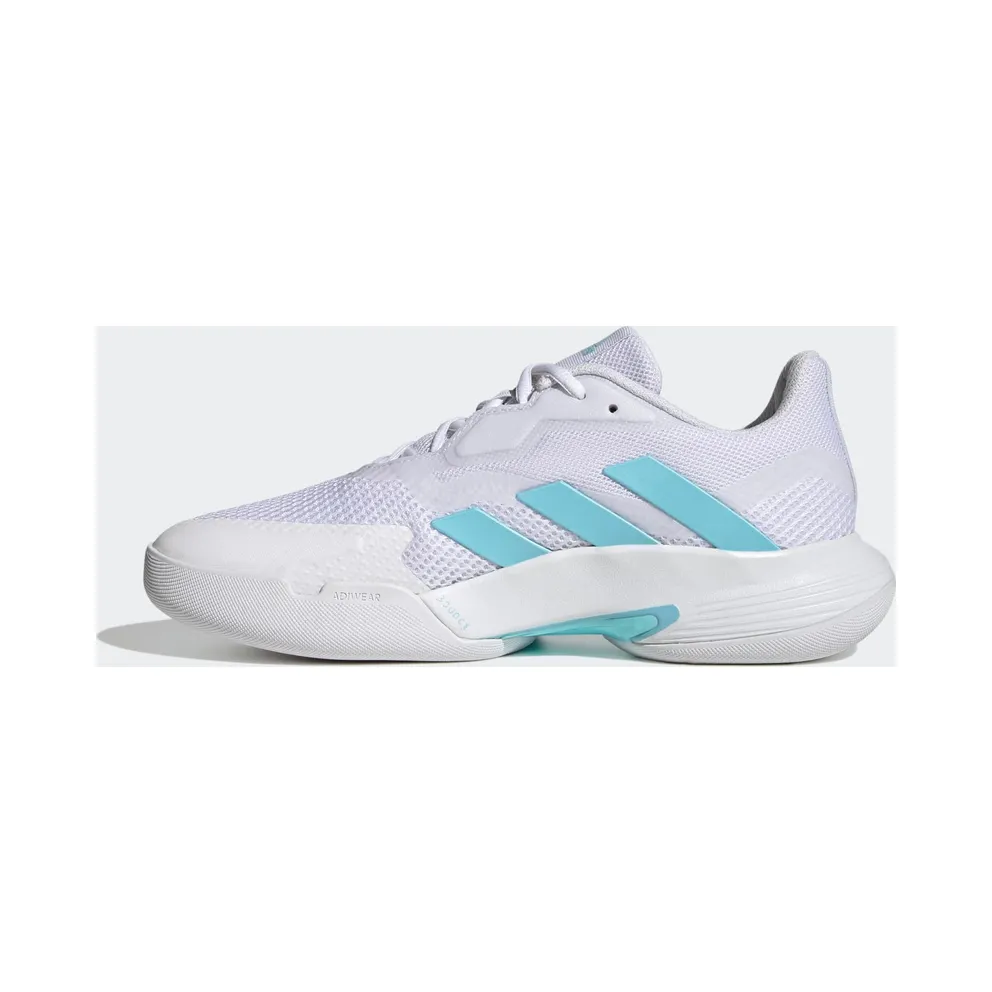 Adidas Courtjam Control Tennis Shoes Cloud White / Bliss Blue / Cloud White (HP7420)