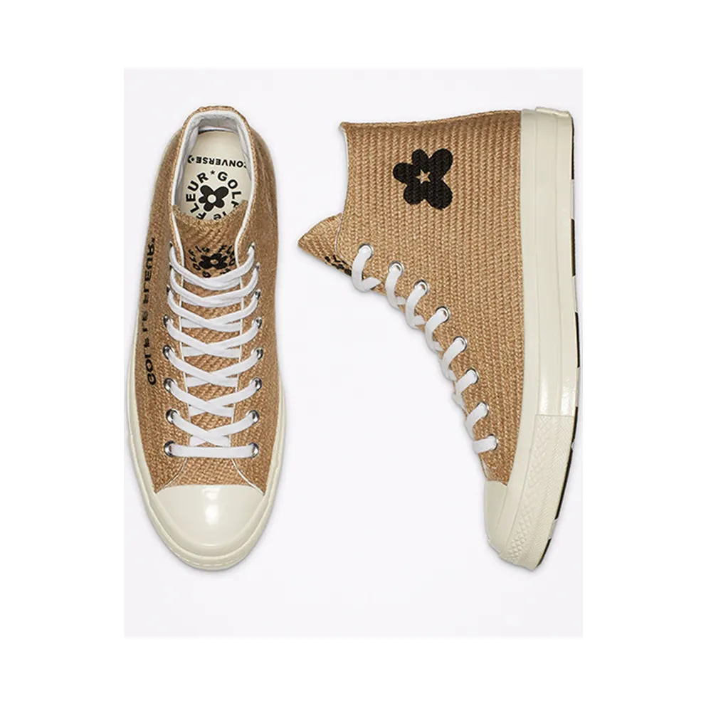 Converse Chuck Taylor All-Star 70s Hi Golf Le Fleur Burlap Curry/Egret-Black (163168C)