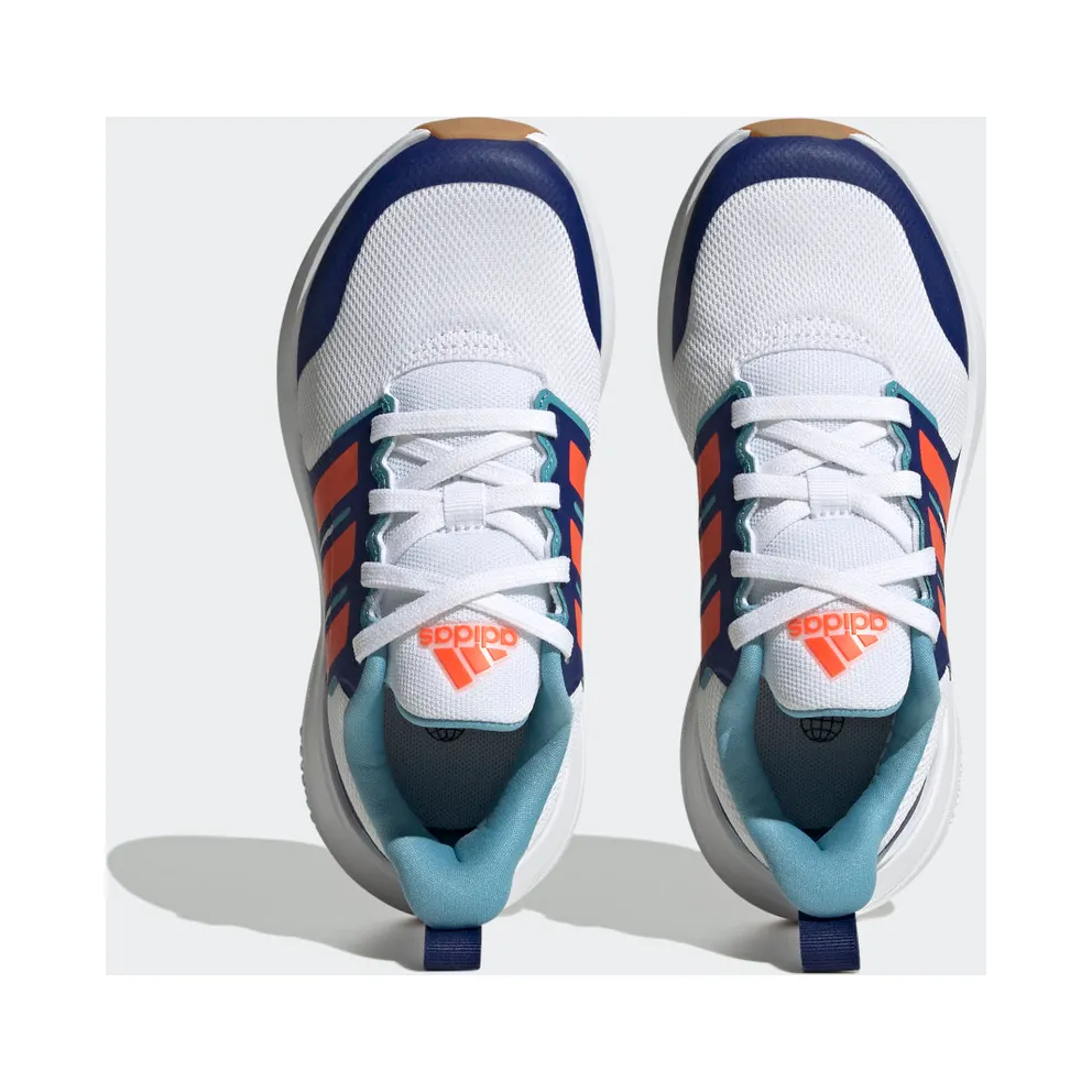 Adidas Fortarun 2.0 Cloudfoam Sport Running Lace Cloud White / Solar Red / Victory Blue (HP5441)
