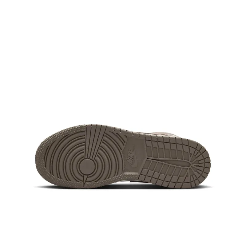 Air Jordan 1 Mid GS “Enigma Stone / Summit White / Olive Grey” (DQ8423-003)