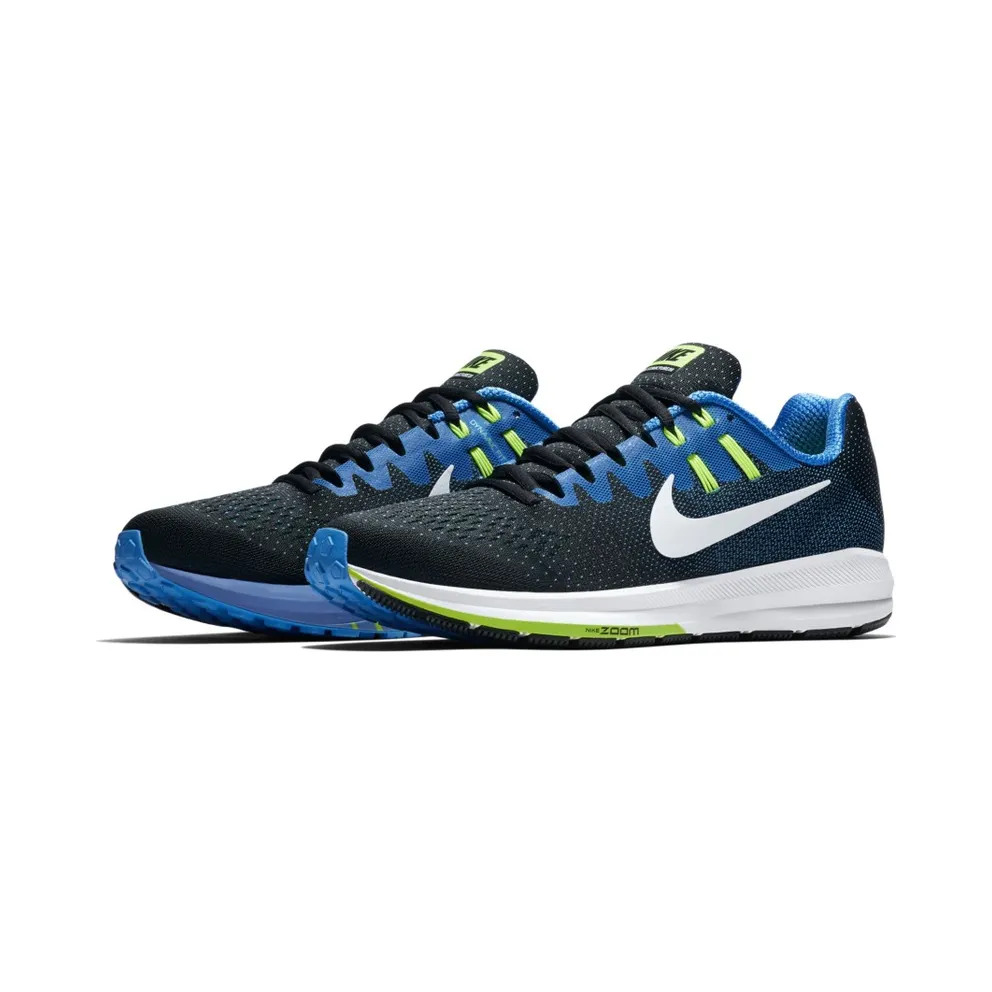 Nike Air Zoom Structure 20 “Black / Photo Blue / Ghost Green / White” (849576-004)