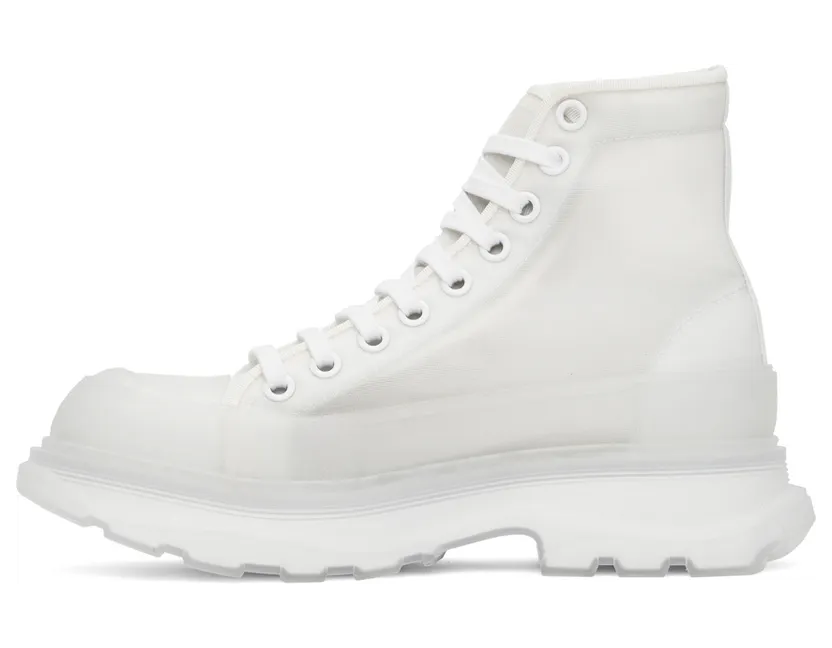 Alexander McQueen Off-White Mesh Tread Slick High Sneakers (662671W4Q31) (3)