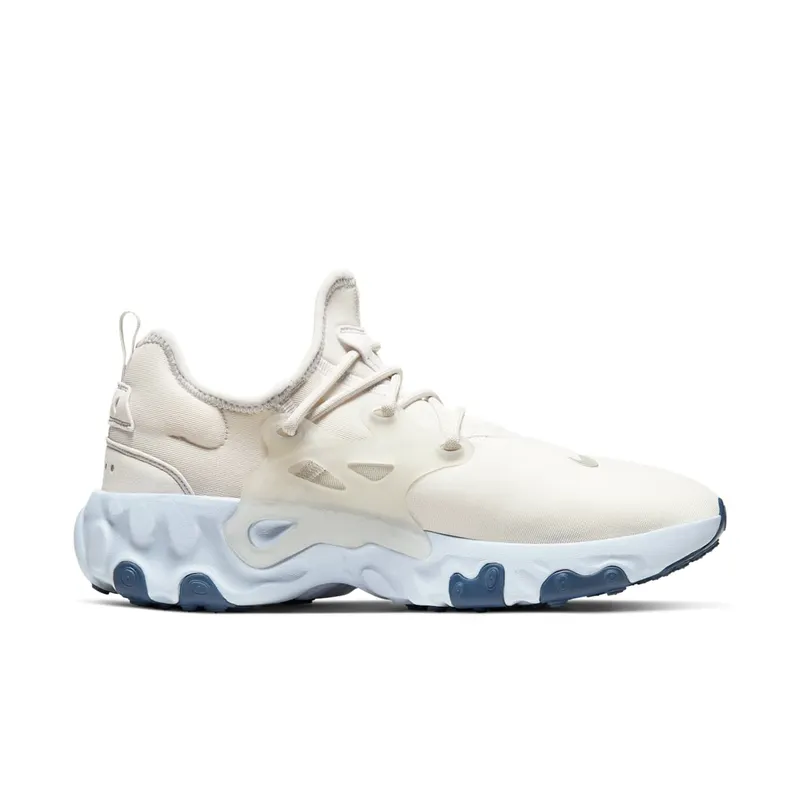 Nike React Presto Platinum Tint Diffused Blue Platinum Tint/Football Grey-Diffused Blue-Metallic Silver (CK4538-001)