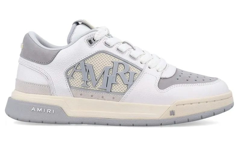 AMIRI Classic Low White Grey Toe (AMFOSR1157-030)