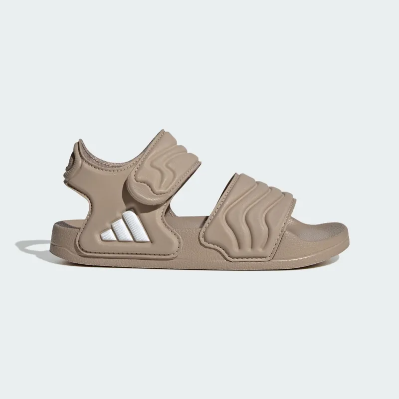 Adidas ADILETTE SANDAL 2 KIDS Trace Khaki / Cloud White / Trace Khaki (KZ9278)