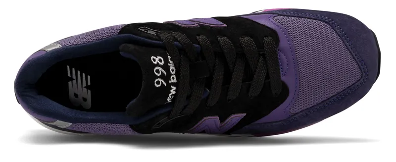 New Balance  998 Purple Black Purple/Grey (M998BLD)