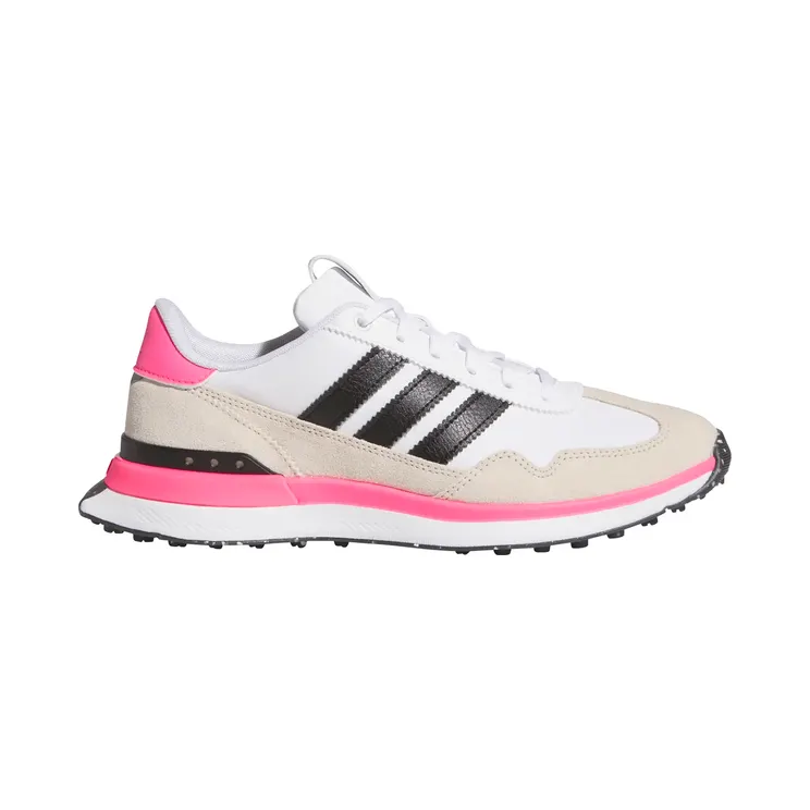 adidas S2G 26 Textile Spikeless Golf White Black Lucid Pink (HP7092)