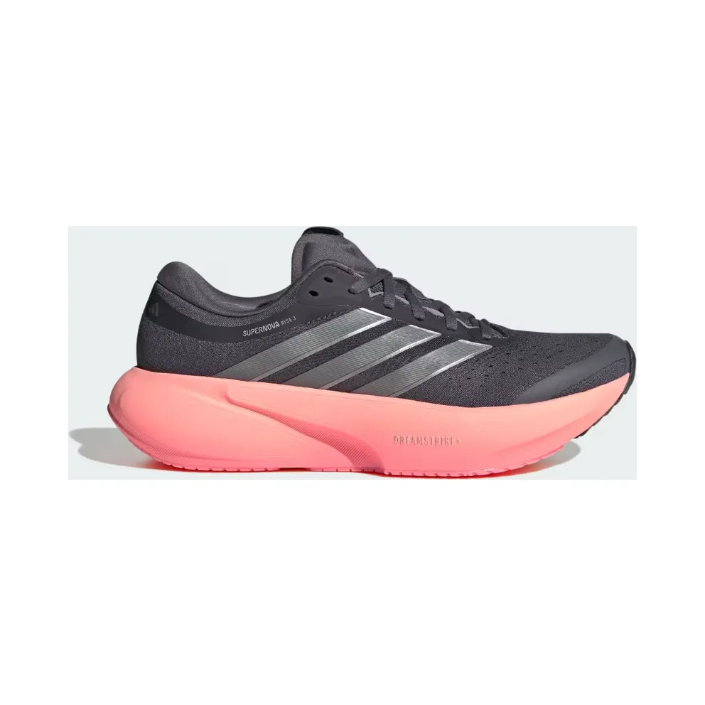 adidas Supernova Rise 3 Running “Aurora Onix / Iron Metallic / Acid Red” (KI9226)