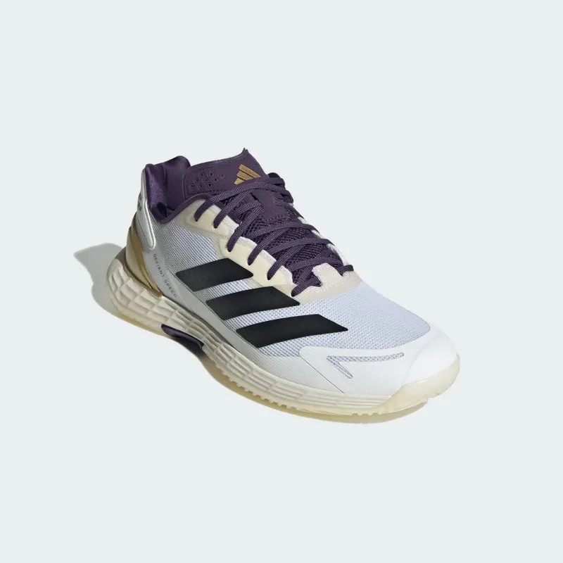 adidas Defiant Speed 2 Cloud White Core Black Aurora Plum (JR2008)