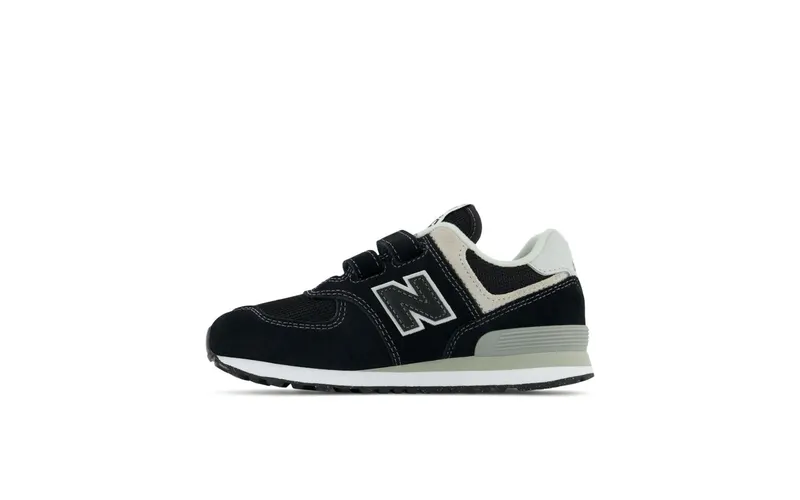 NEW BALANCE 574 Core Hook & Loop “BLACK / WHITE” (PV574EVB)