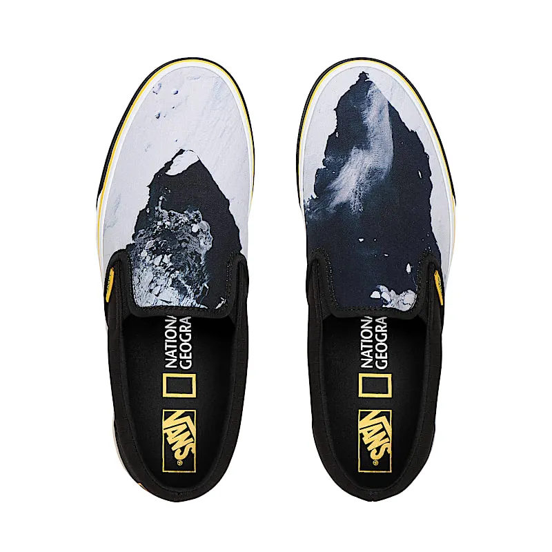 Vans Slip-On National Geographic Black/White-Yellow (VN0A4U38WT3)