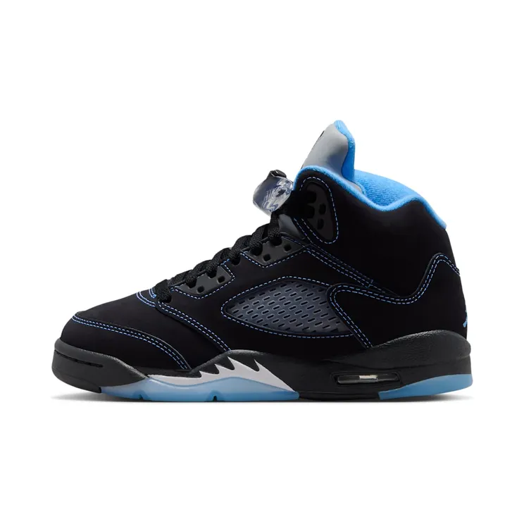 Air Jordan 5 Retro GS “Black University Blue (2026)” (440888-008)