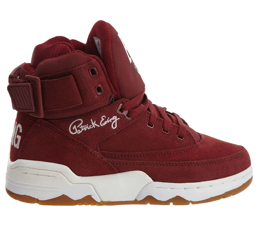 Ewing 33 Hi Burgundy Suede