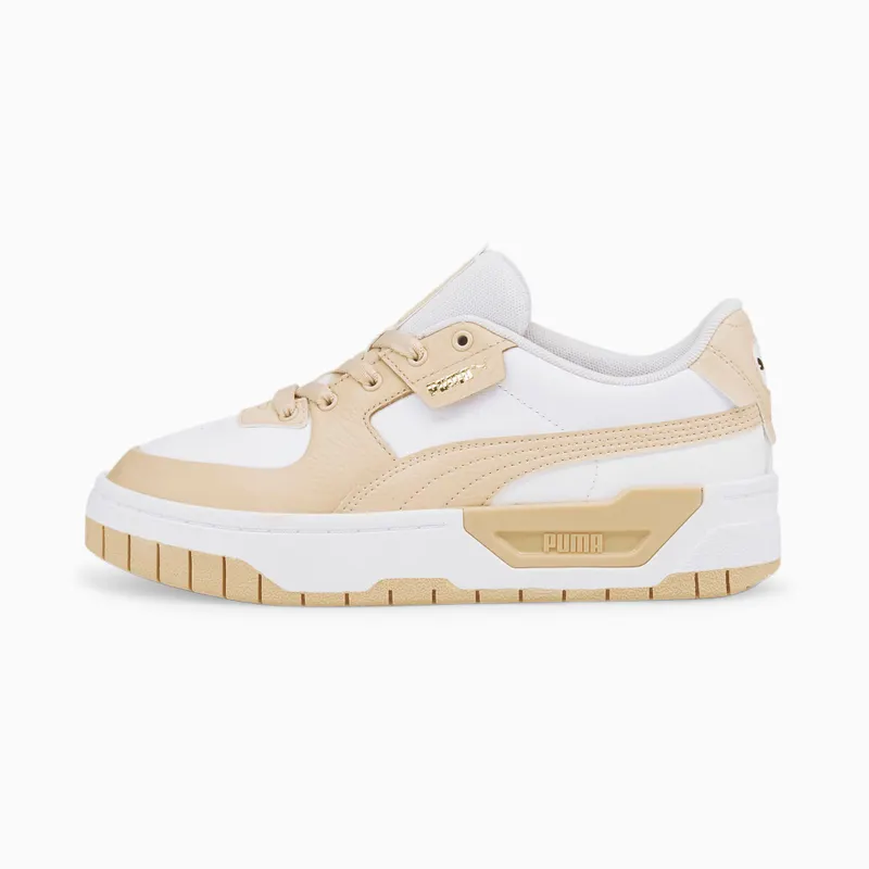 PUMA Cali Dream Lth Women’ White/Shifting Sand (383157-06)