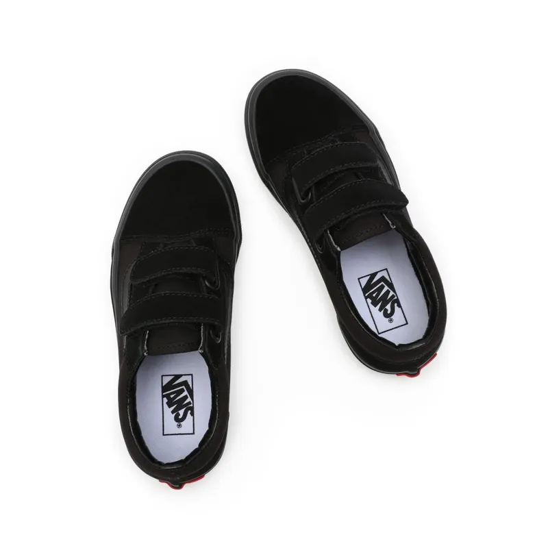 VANS Old Skool V Toddler Shoes (Black)