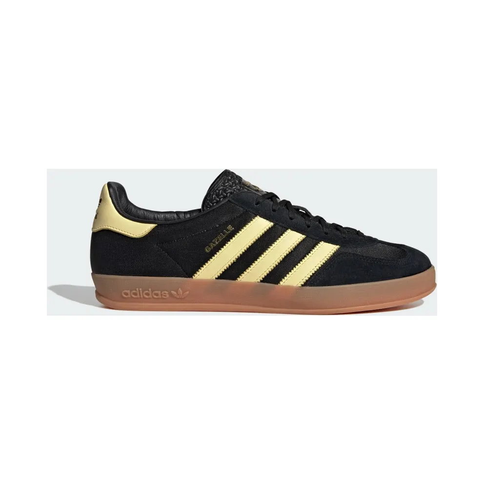 adidas Gazelle Indoor Core Black / Almost Yellow / Gum (IG4999)