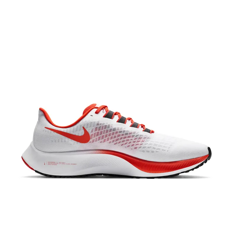 Nike Air Zoom Pegasus 37 Oregon State White/Pure Platinum-Team Orange-Black (CZ5388-100)