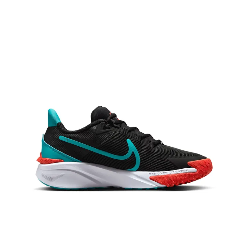 Nike Star Runner 4 Black Bright Crimson White Dusty Cactus (DX7615-009)