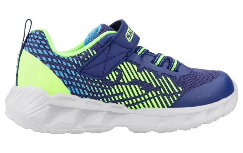 Skechers Skech Navy Textile / Synthetic / Lime / Blue Trim (11447718)