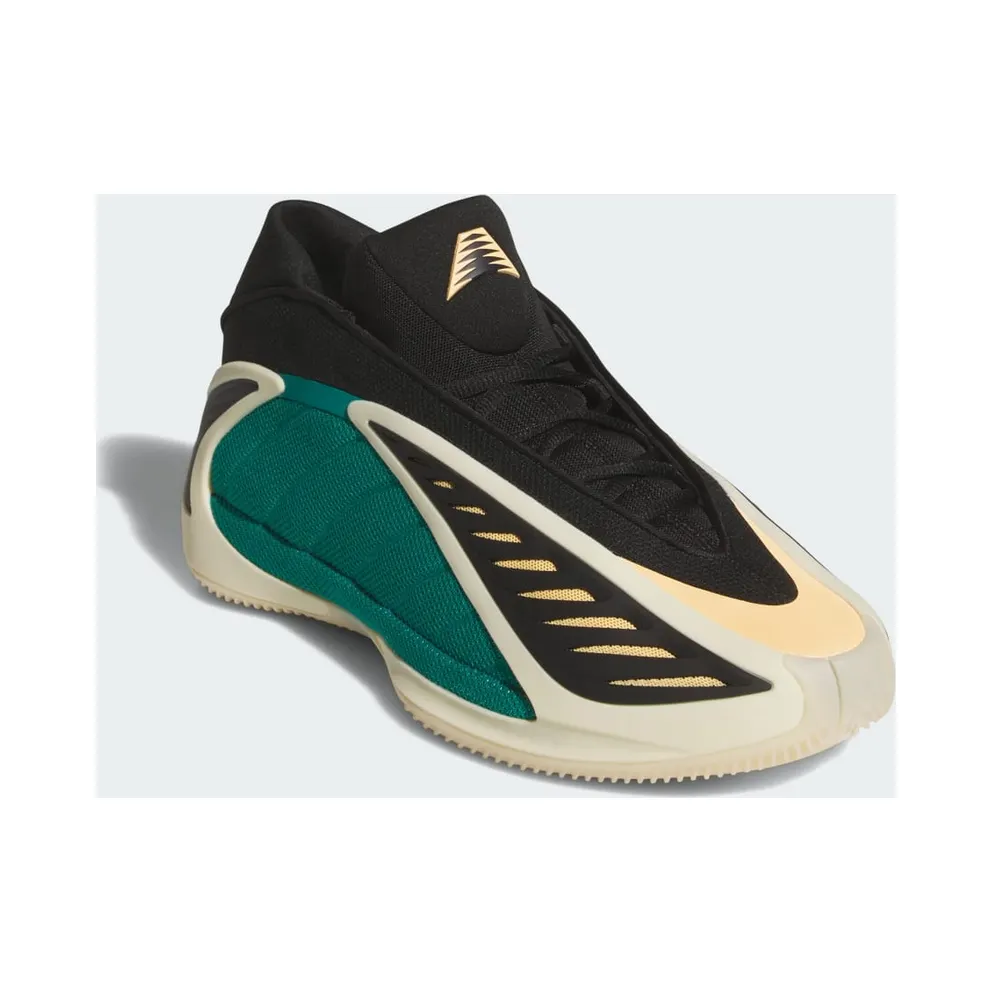 Adidas Anthony Edwards 2 Equipment Green / Core Black / Warm Vanilla (JQ9495)