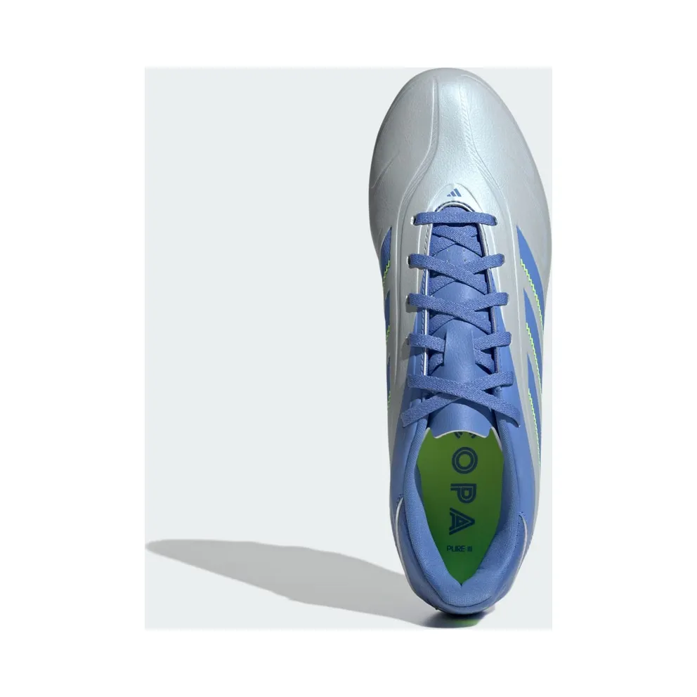 adidas Copa Pure 3 Club FG/MG Halo Blue Fusion Lucid Lemon (IE1174)