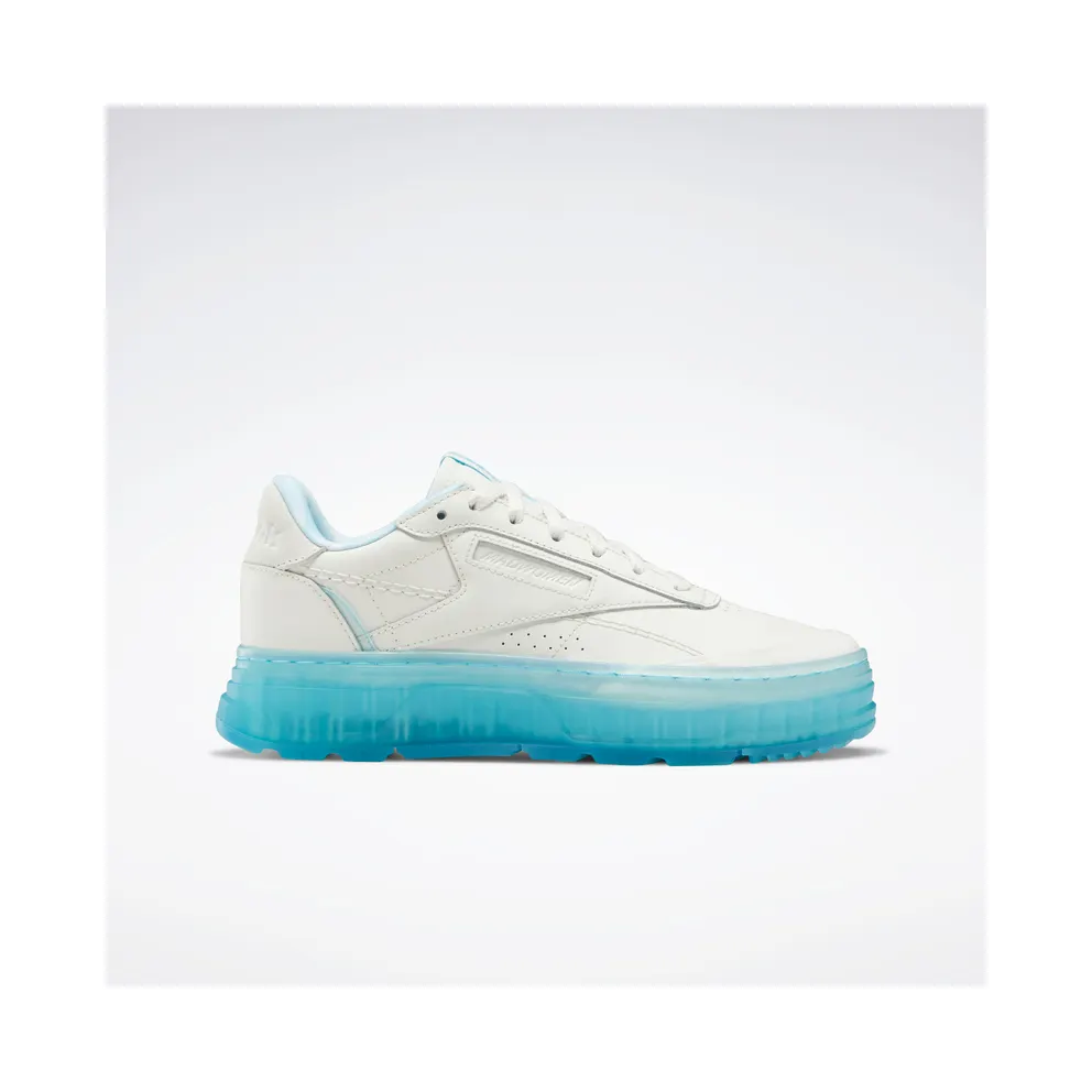 Reebok MadWomen Club C Double Geo Chalk / Chalk / Hydro Blue (GY8056)
