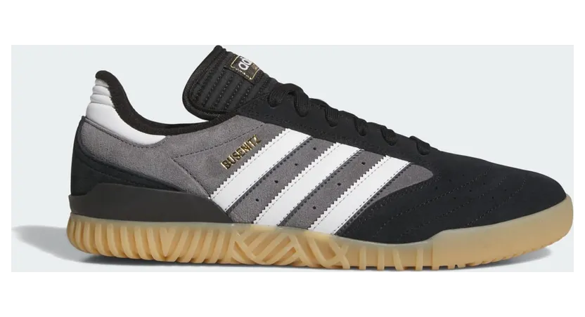 Adidas BUSENITZ INDOOR SUPER Core Black / Crystal White / Grey Four (KZ8894)