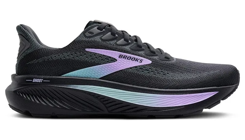 Brooks Ghost 17 Grey Clearwater Purple (120431-1B-081)