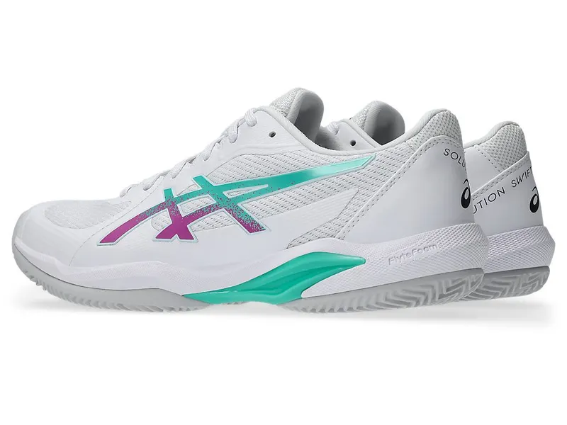 ASICS SOLUTION SWIFT FF 2 CLAY “White / Digital Sakura” (1041A467-104)