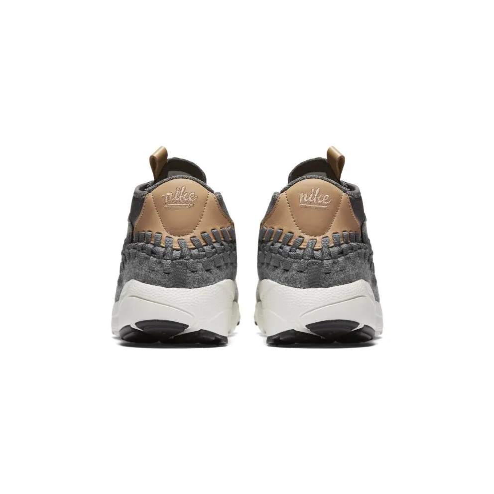 Nike Air Footscape Woven Chukka Light Grey Tan Wool (857874-002)