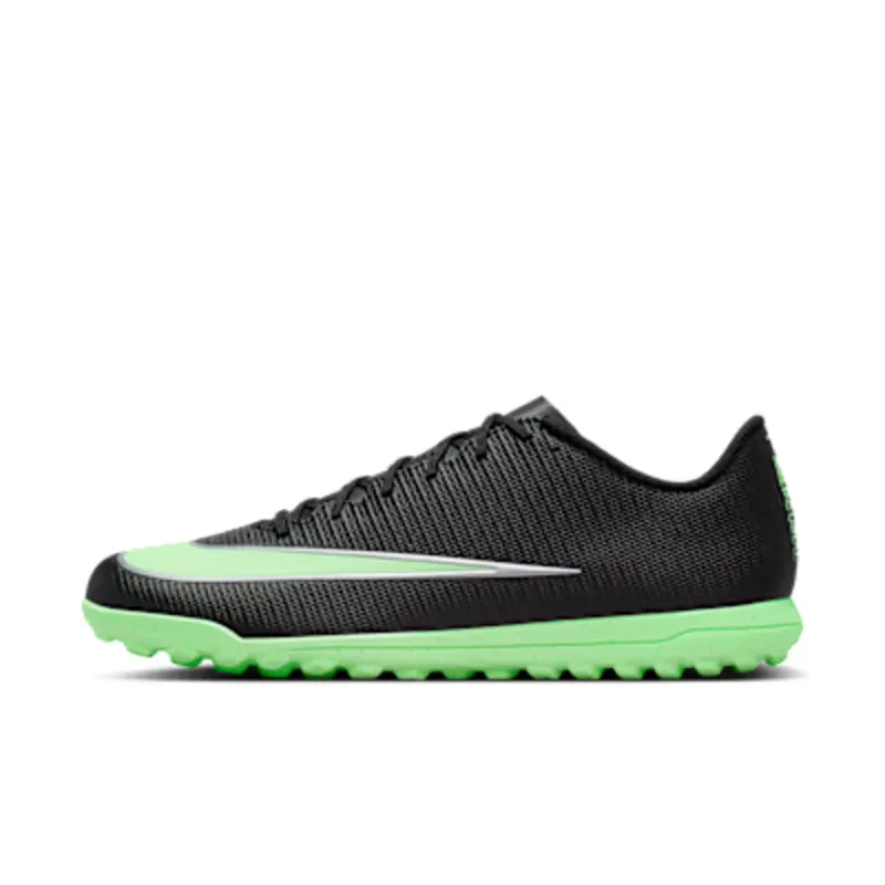 Nike Mercurial Vapor 17 Club Turf Low-Top “Black / Illusion Green” (IM5965-001)