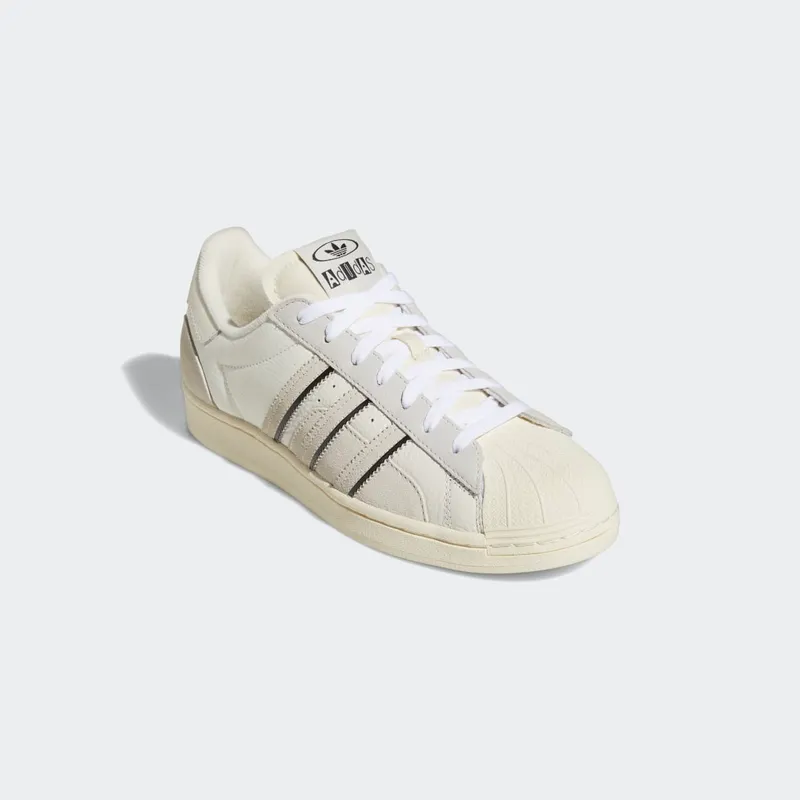 Adidas Superstar Cloud White / Aluminium / Vivid Red (GW5921)