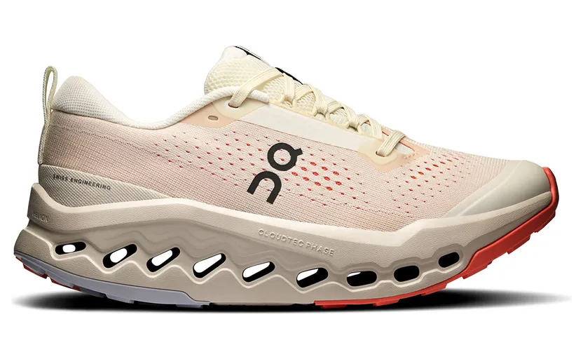 On Running Cloudsurfer Trail 2 Ivory Salmon