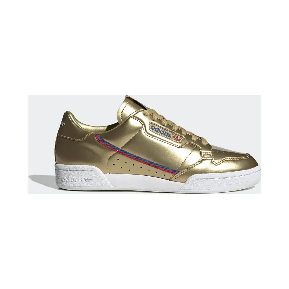 adidas Continental 80 Gold Metallic Gold Metallic/Gold Metallic/Crystal White (FW5352)