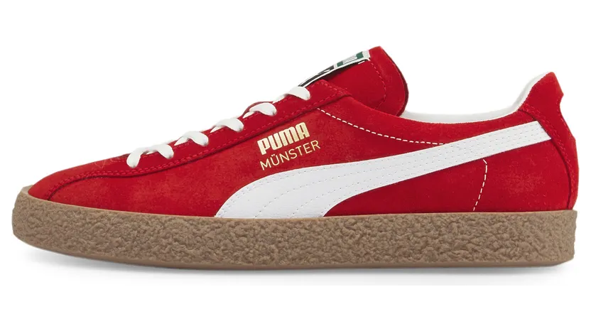 Puma Muenster Originals Rood/Wit (384218-02)