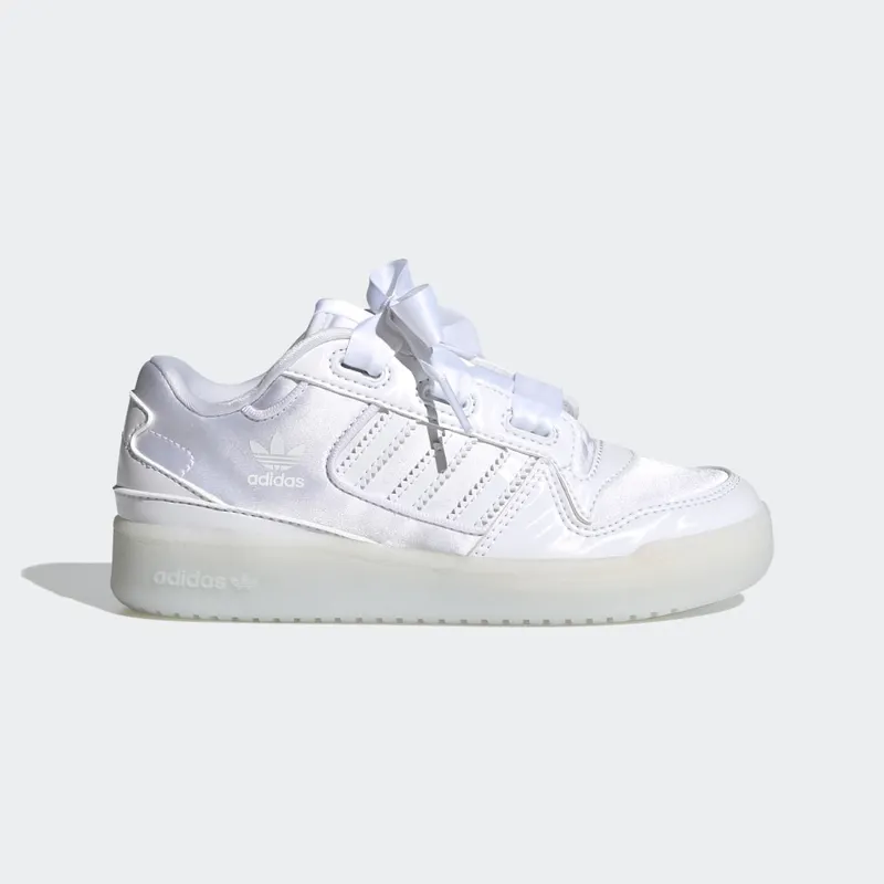 adidas Forum Satin Low Cloud White / Cloud White / Cloud White (H67812)