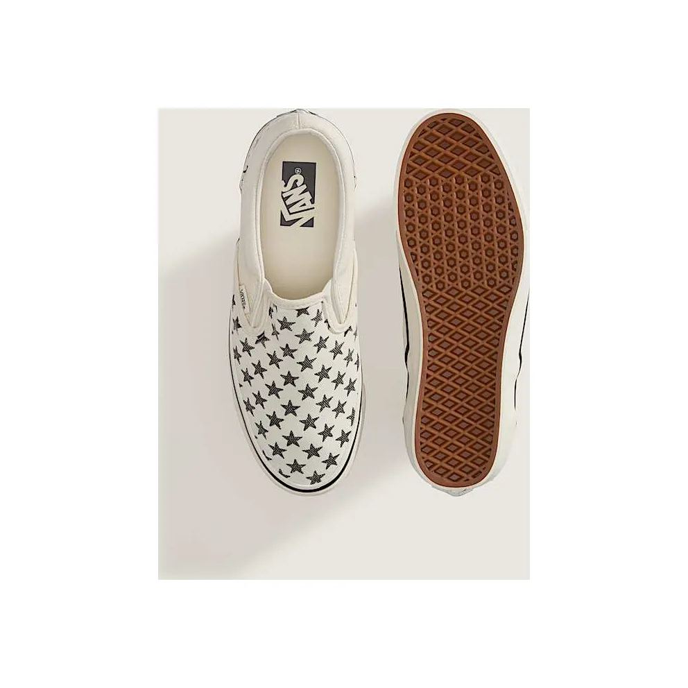 Vans Classic Slip-On 98 LX “STARS MARSHMALLOW / BLACK” (VN000Z7ZKIG)