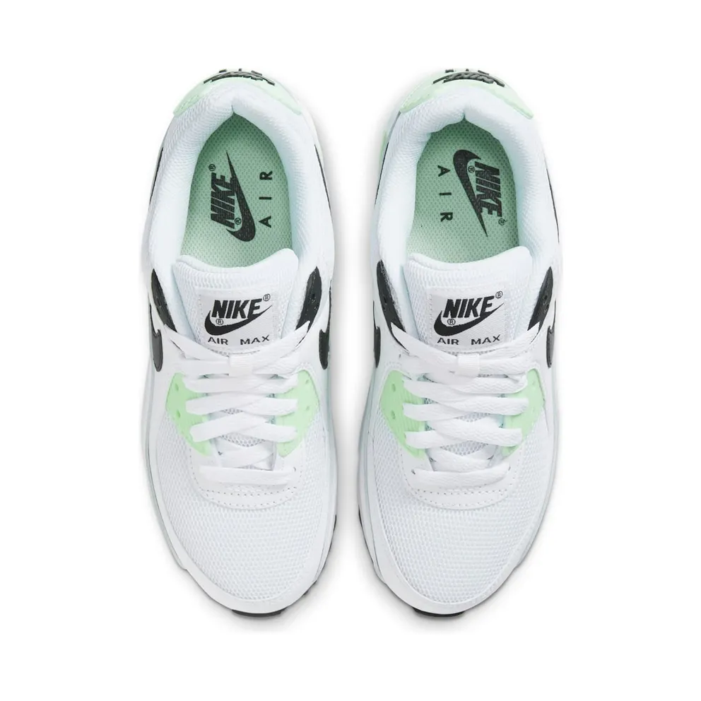 Nike Air Max 90 White Vapor Green Black (W) White/Vapor Green-Black (CT1039-101)