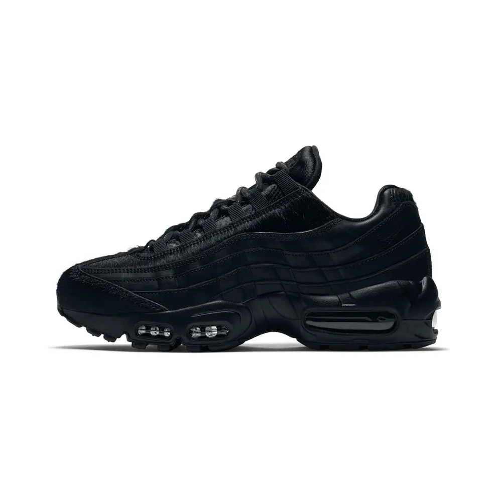 Nike Air Max 95 Premium Pony Hair Black (W) “Black / Summit White” (807443-004)