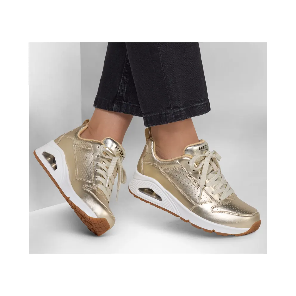 Skechers Uno – Metallixs – Champagne – “Gold” (177109 CHMP)
