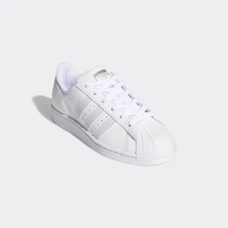 adidas Superstar White Purple Tint (W) Cloud White/Purple Tint/Silver Metallic (FV3374)