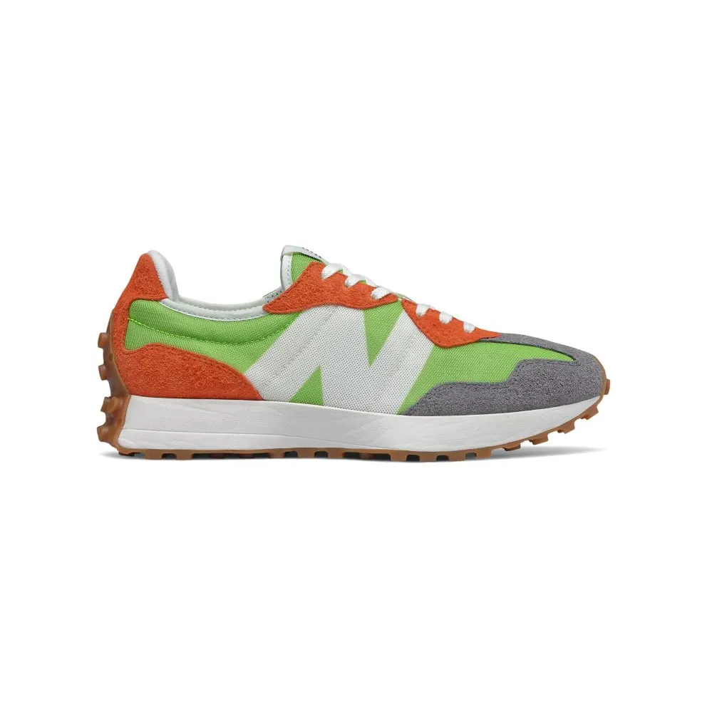 New Balance 327 Lime Green Red Grey (2020) (MS327SFA)