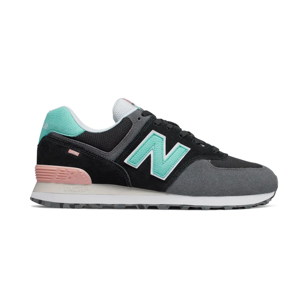 New Balance 574 Marbled Street Black Black/Light Tidepool (ML574UJC)
