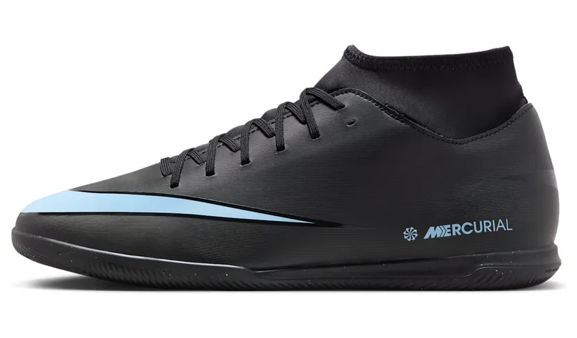 Nike Mercurial Superfly 10 Club IC Black Ice Blue (FQ8315-001)